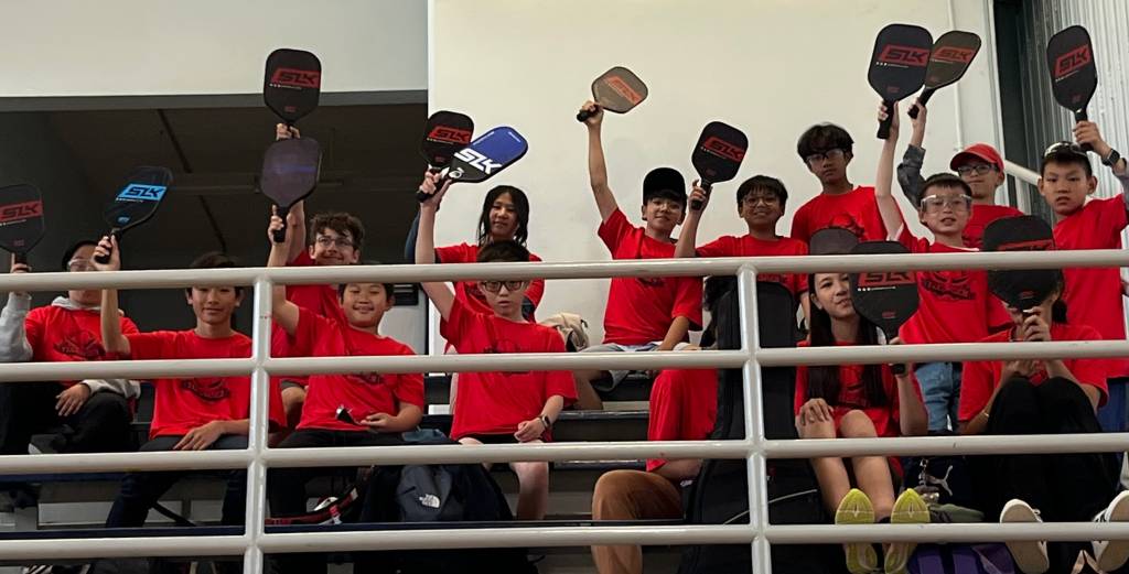 Players from Tecumseh Elementary School at the third annual student Slamboree